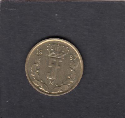 Beschrijving: 5 Franc JEAN